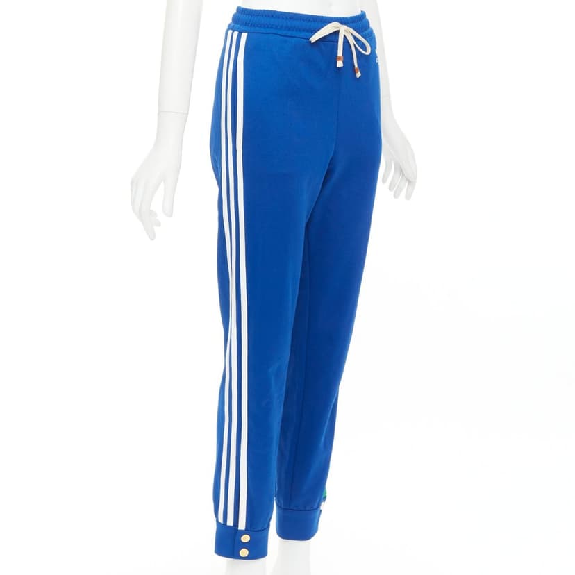 Gucci Blue Polyester Trouser