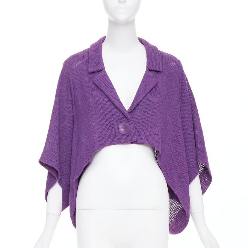 Chloé Purple Cotton Jacket