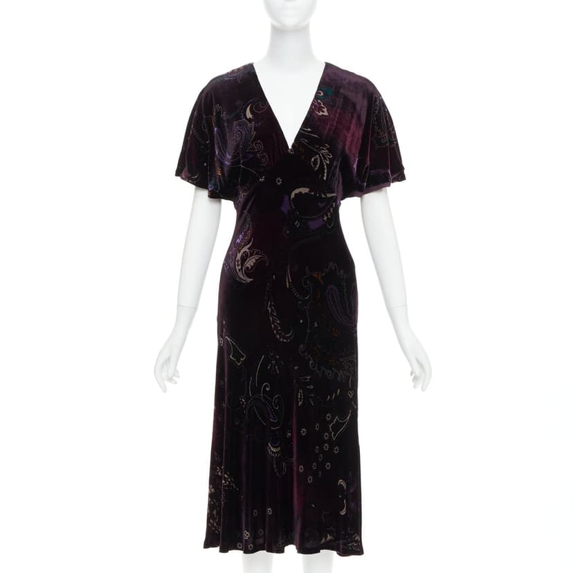 Ralph Lauren Purple Polyester Dress