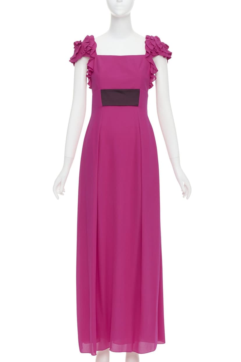 Escada Pink Silk Dress