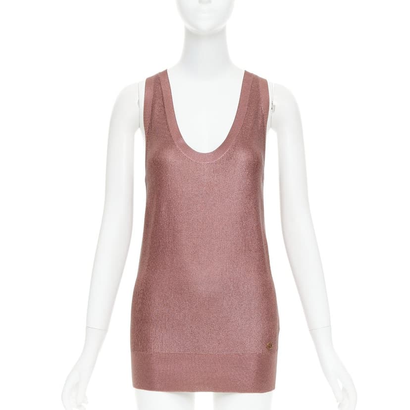 Gucci Pink Viscose Knitwear