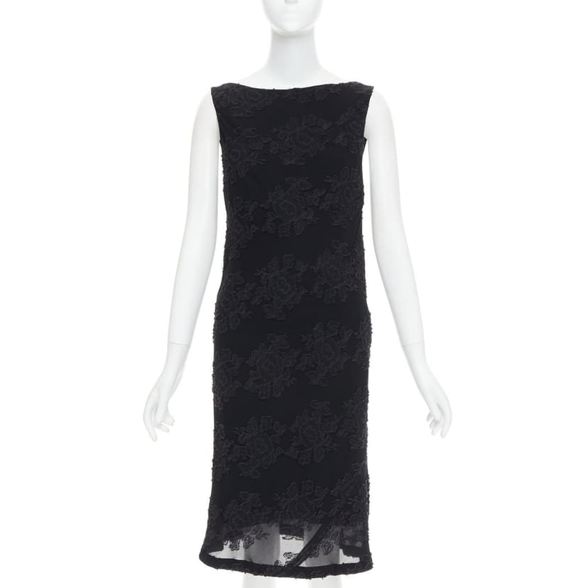Jil Sander فستان أسود