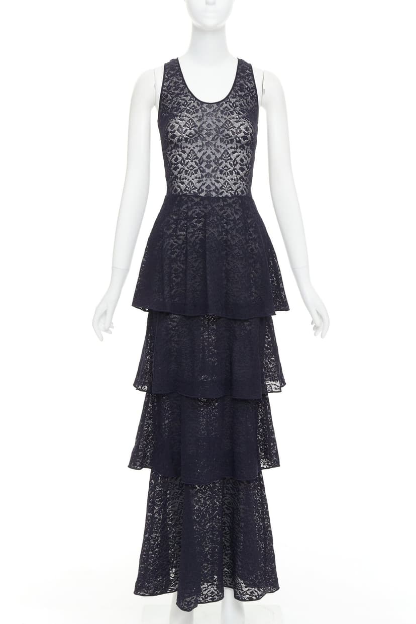 Stella McCartney Navy Polyester Dress