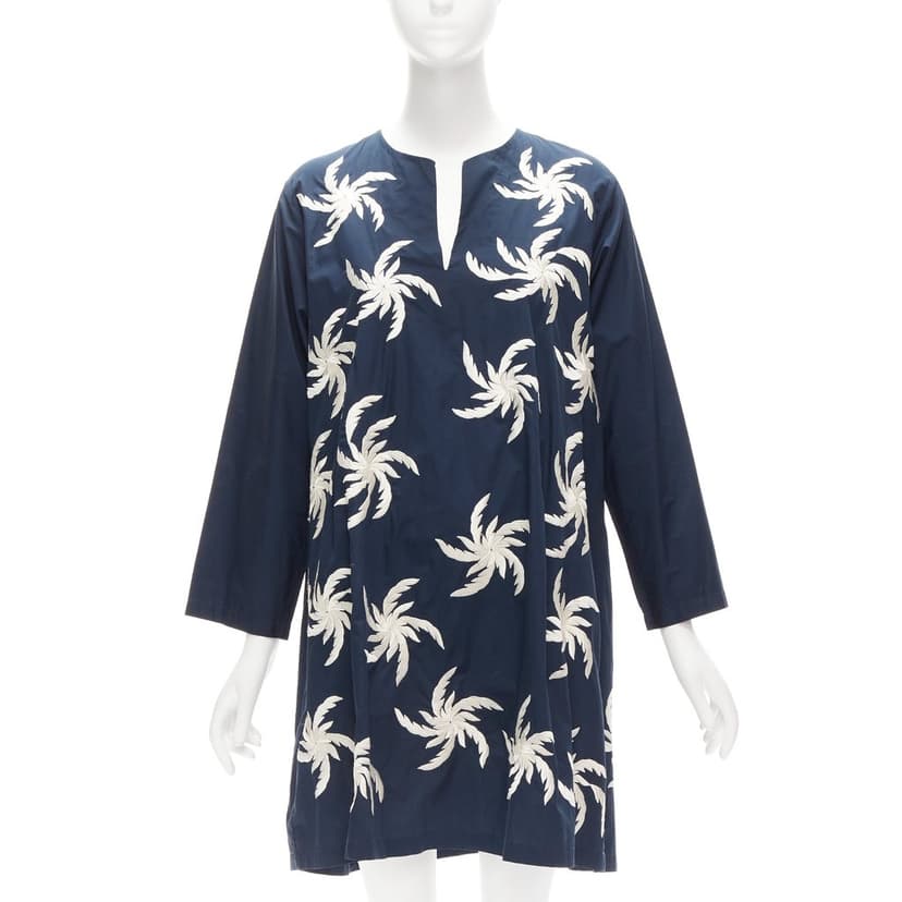 Dries Van Noten Floral Boxy Dress