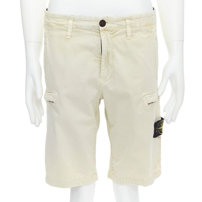 Stone Island Logo Patch Shorts