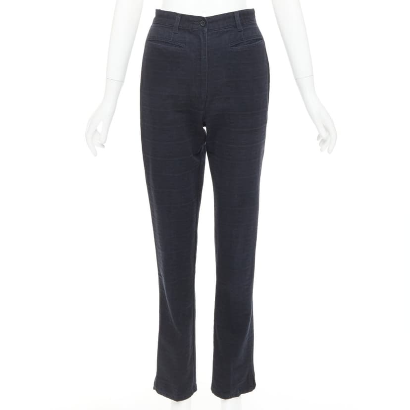 Fendi Black Cotton Trouser