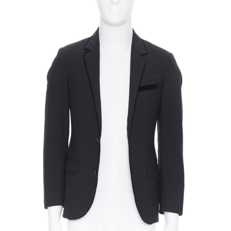 Lanvin بليزر فيلفيت بيك