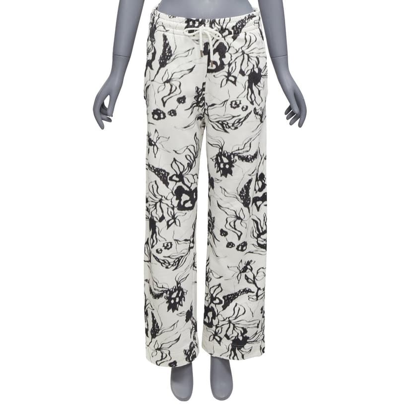 Dries Van Noten Peplum Cropped Pants