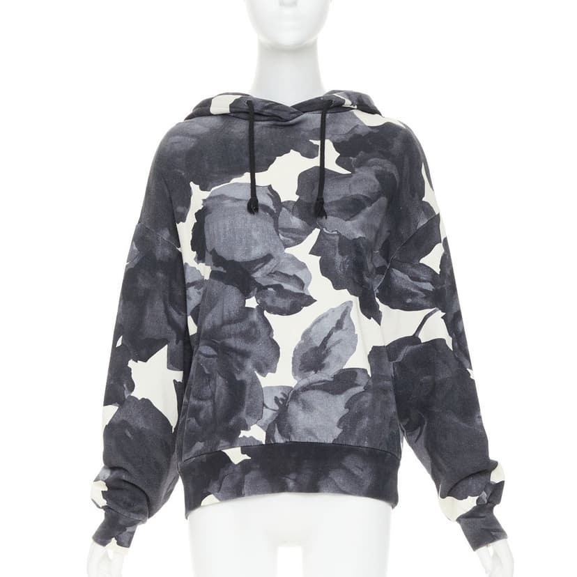 Dries Van Noten Grey Cotton Knitwear