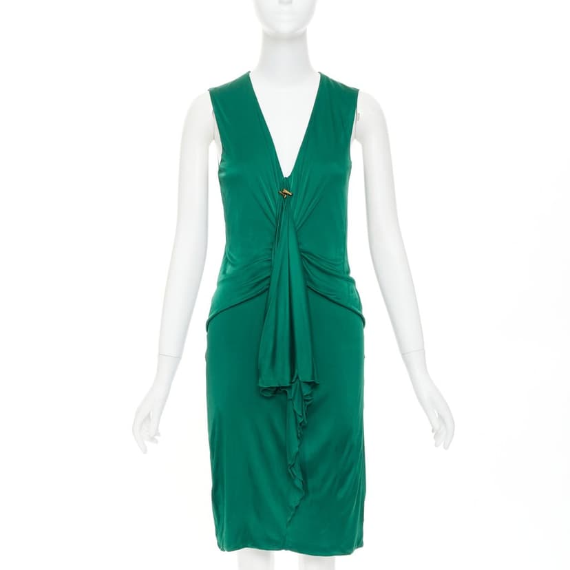 Gucci Green Viscose Dress