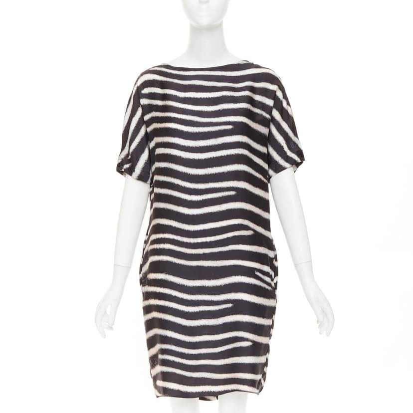 Stella McCartney Black Silk Dress