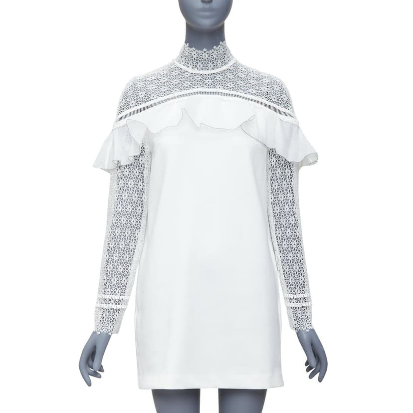 SELF-PORTRAIT Military cape shoulder