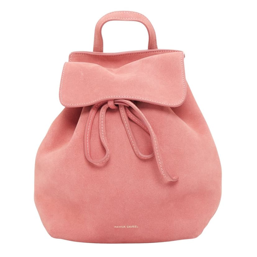 Mansur Gavriel Suede Mini Backpack