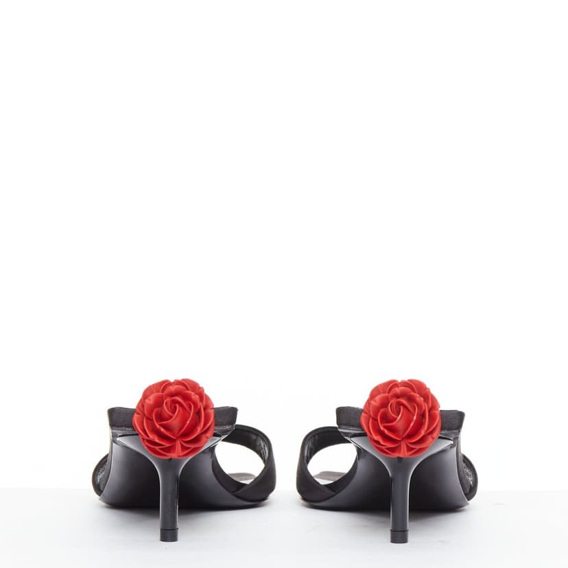 Magda butrym Black Silk Heels