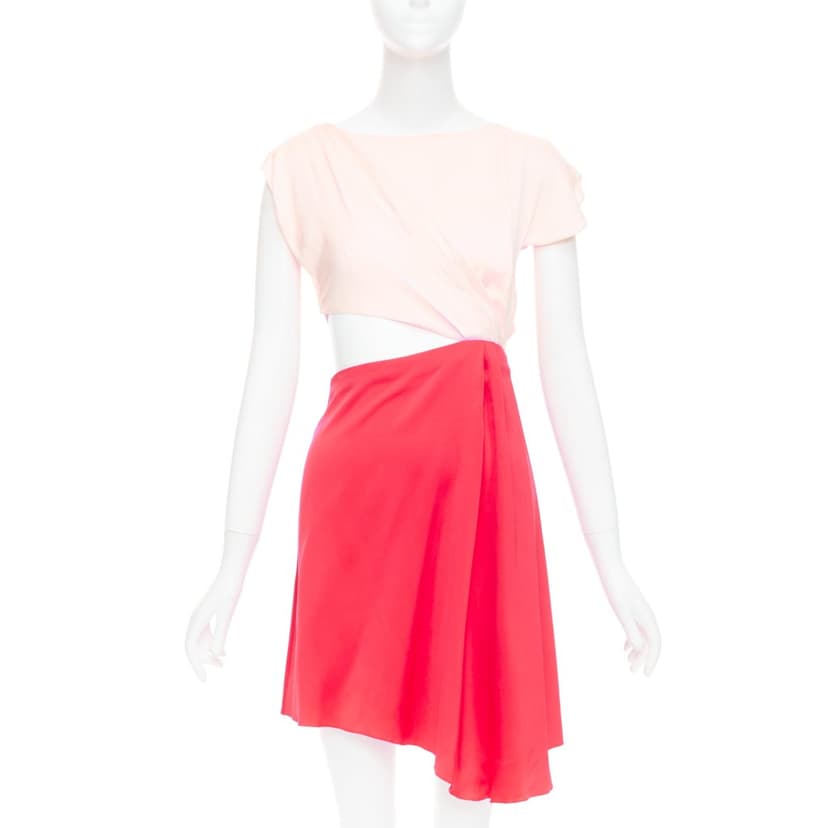 Vionnet Draped Cutout Dress