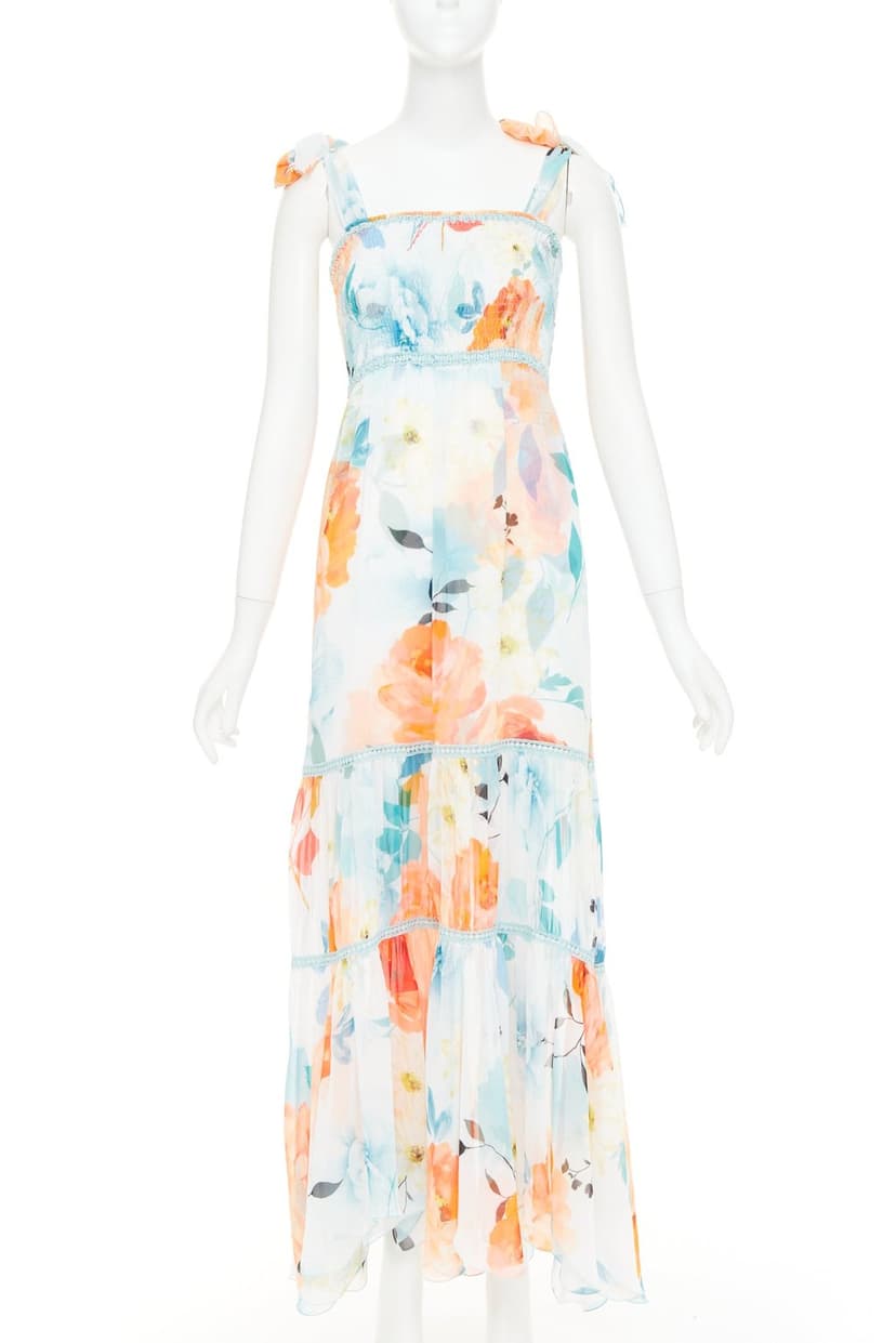 Unsigned MultiColor Viscose Dress