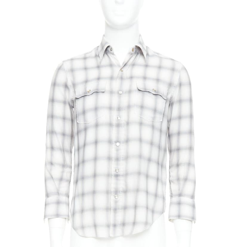 Saint Laurent Snap Button Shirt
