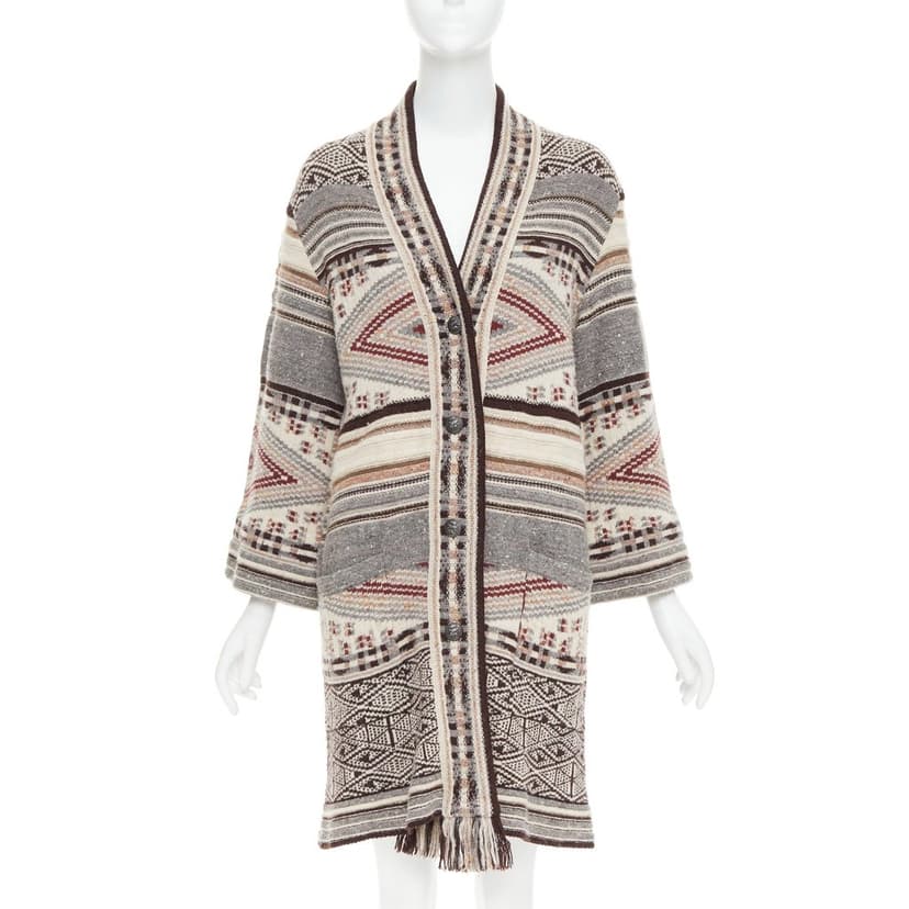 Etro Beige Wool Knitwear
