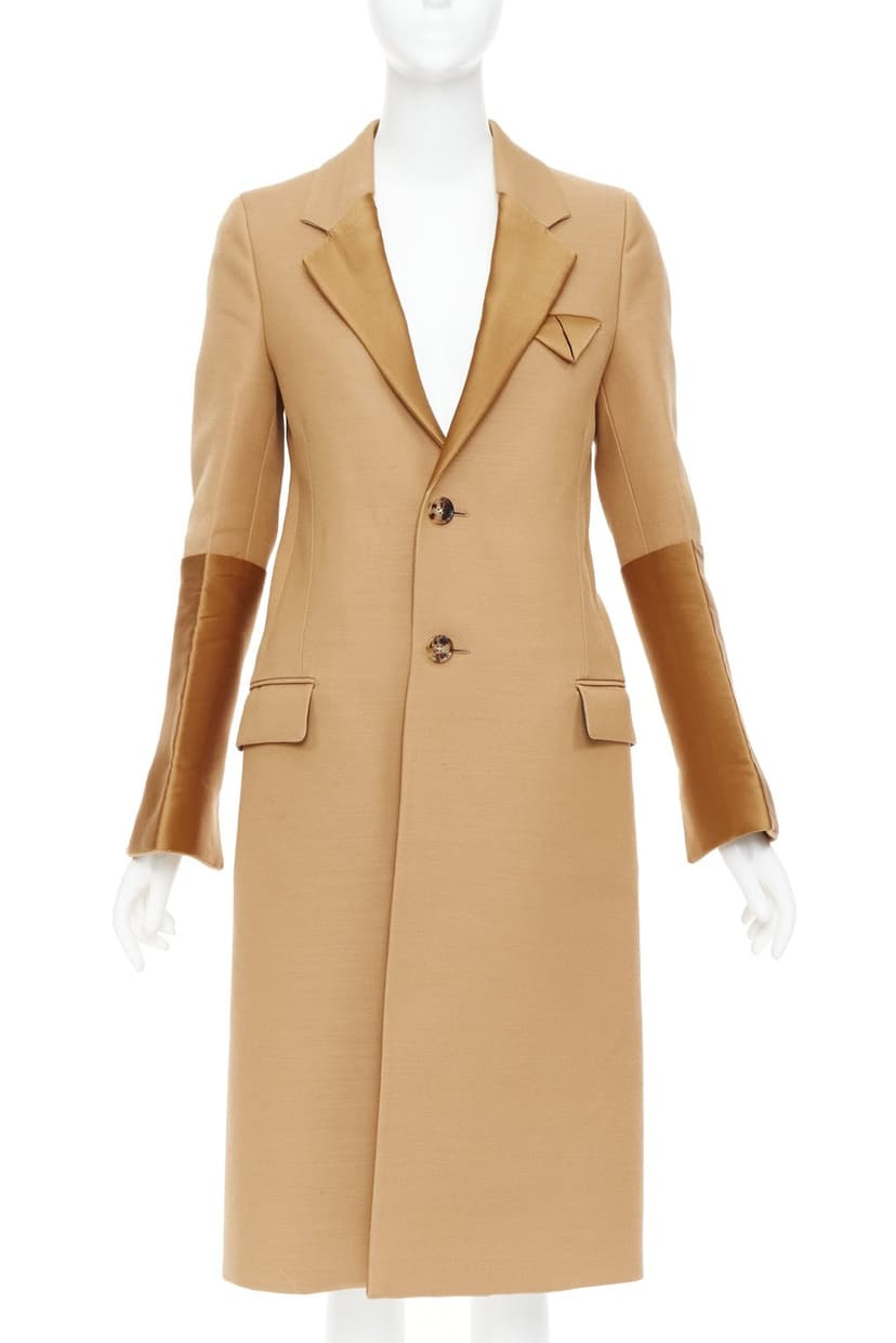Bottega Veneta Brown Polyester Coat