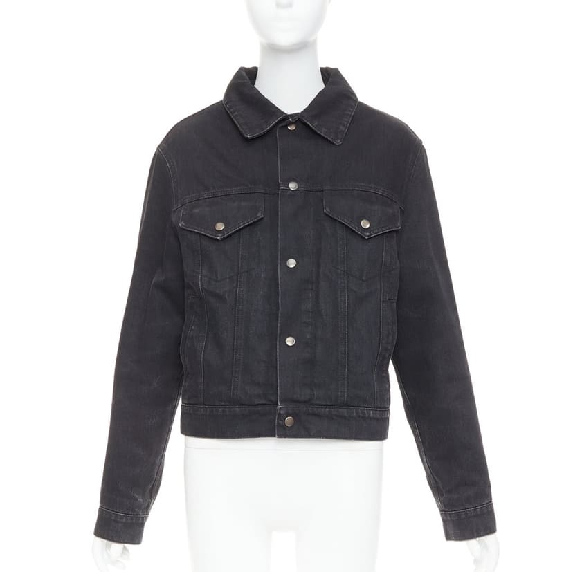 Saint Laurent Black Denim Jacket