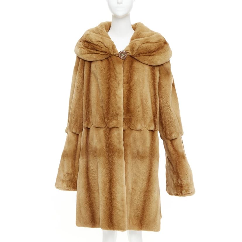 Unsigned Brown Fur Coat