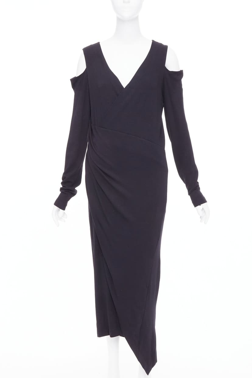 Donna Karan Black Viscose Dress