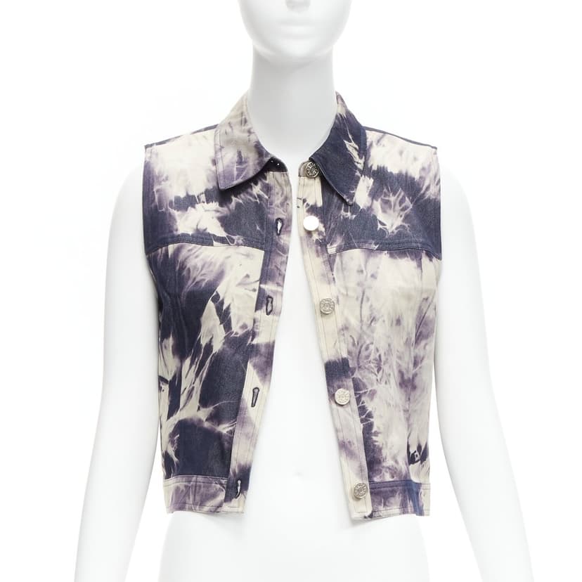 Celine Print Denim Jacket