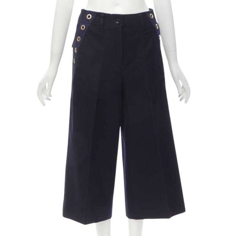 Sacai Ruffle Flared Pants