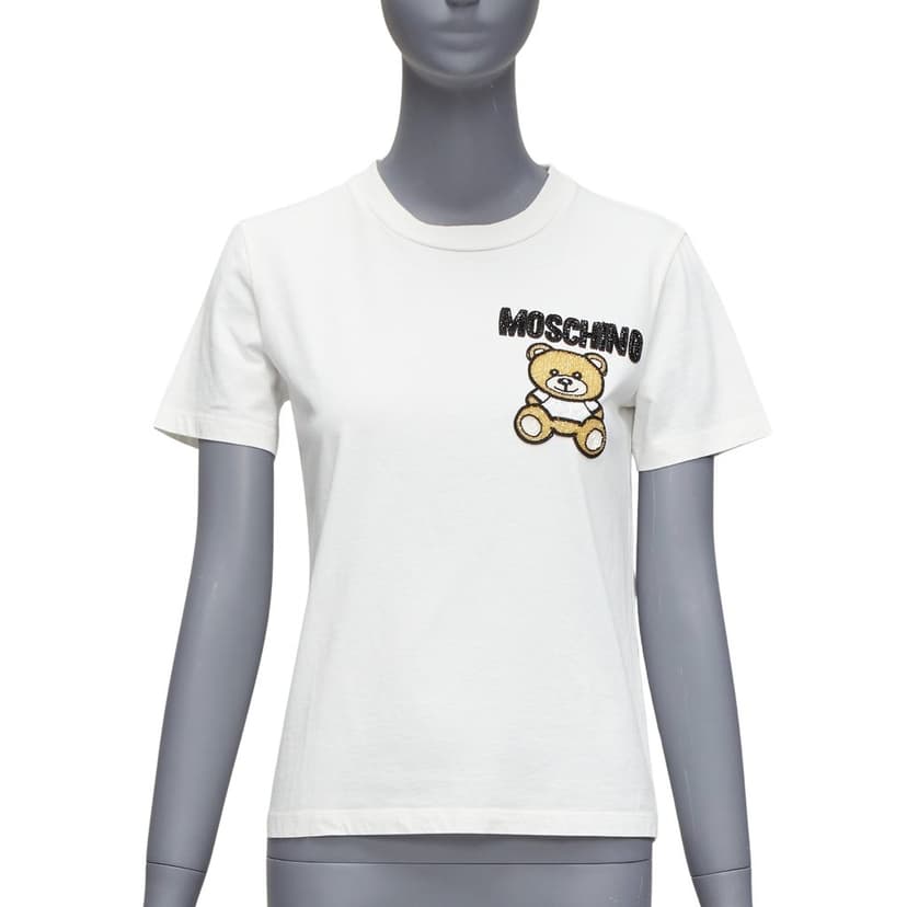 Moschino Beaded Bear Tee