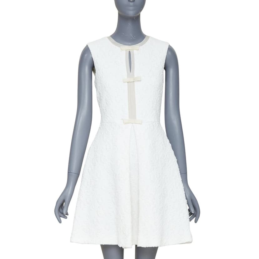 Giambattista Valli White Polyester Dress