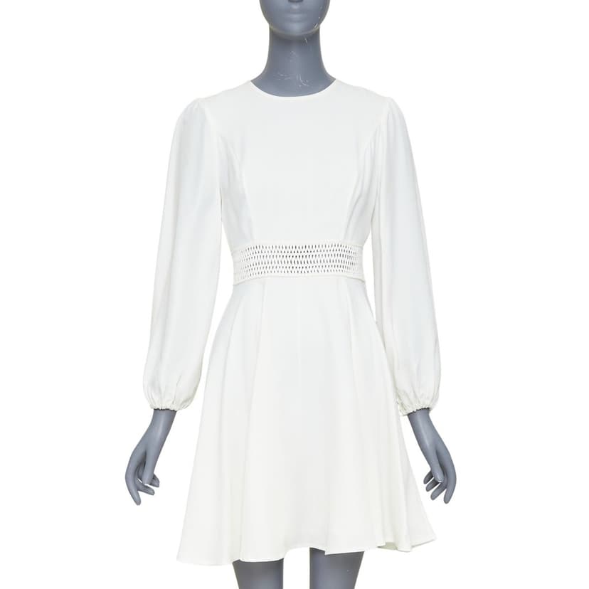 Zimmermann Ecru Viscose Dress