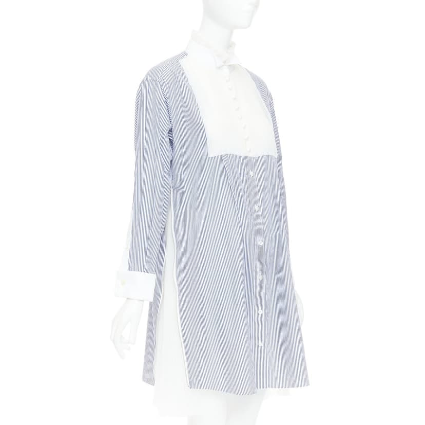 Sacai Blue Cotton Dress
