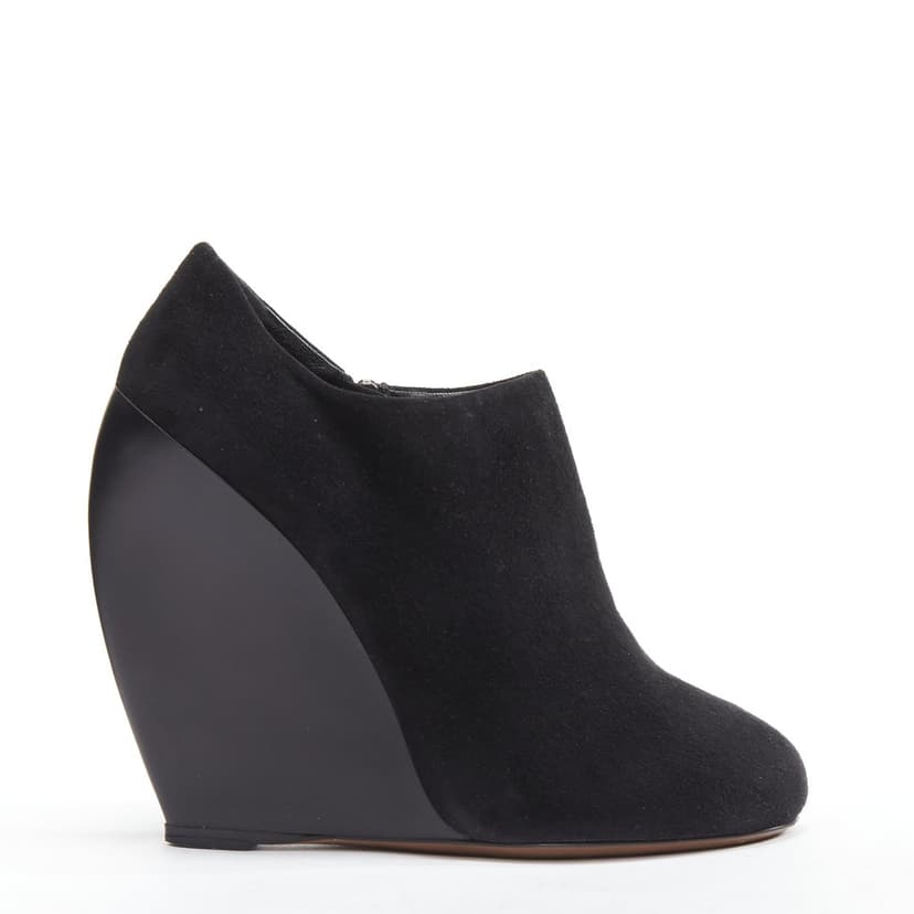 Alaïa Jacquard Gold Heel Boots