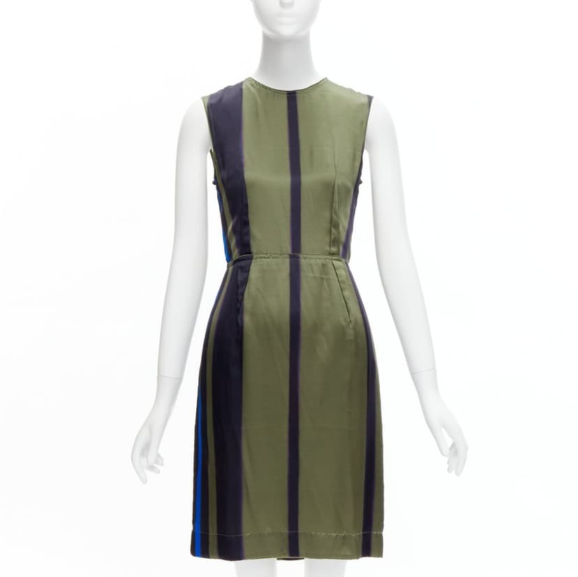 Lanvin فستان برسومات تجريدية