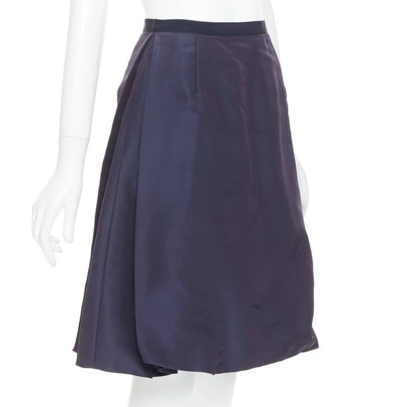 Oscar de la Renta Bubble Pleat Skirt