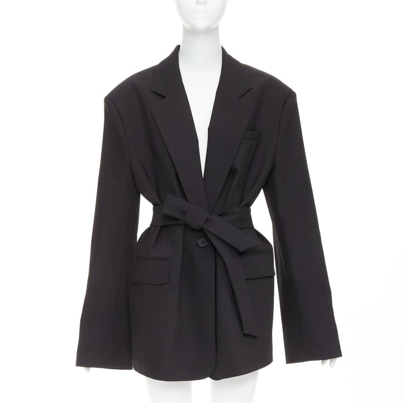 Unsigned Black Cotton Jacket