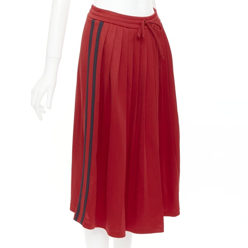 Gucci Red Polyester Skirt