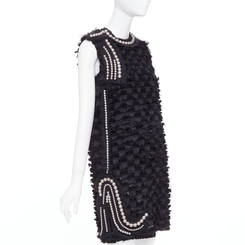 Lanvin فستان أسود من الفسكوز