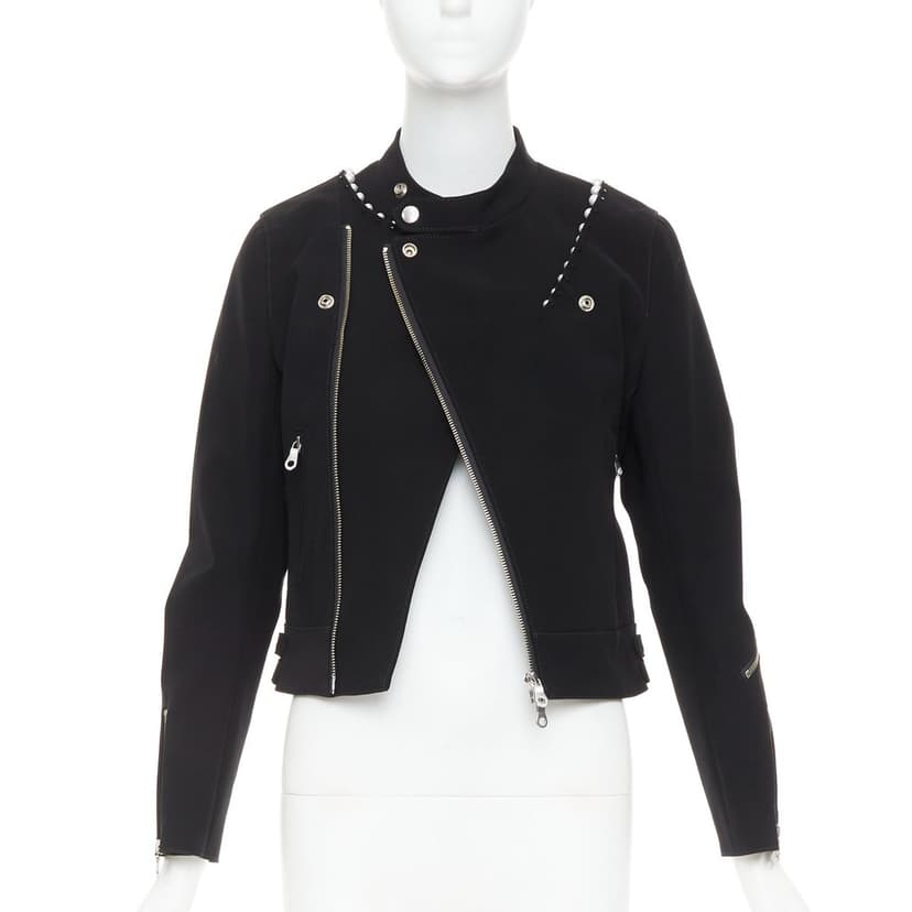 Noir Kei Ninomiya Black Polyester Jacket