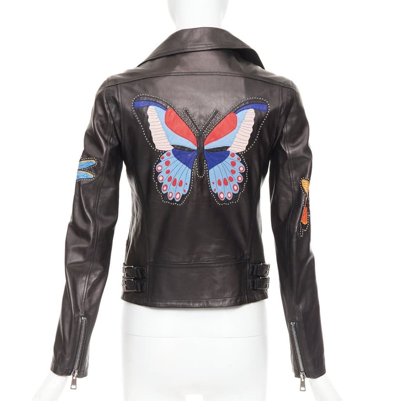 Gucci Black Leather Leather Jacket