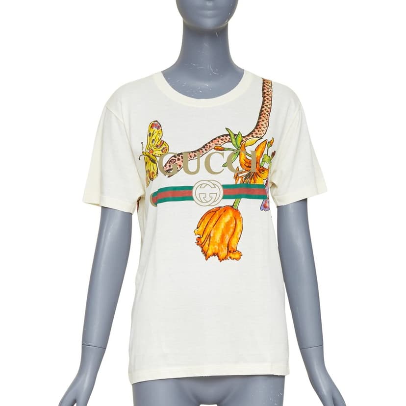 Gucci Ecru Cotton Top