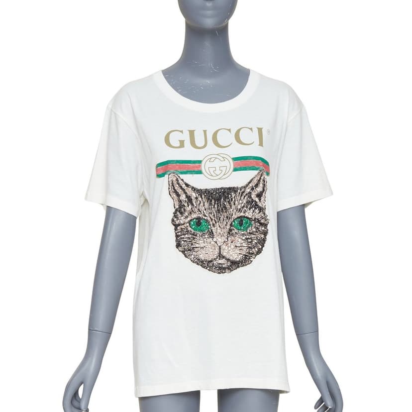 Gucci Ecru Cotton Top