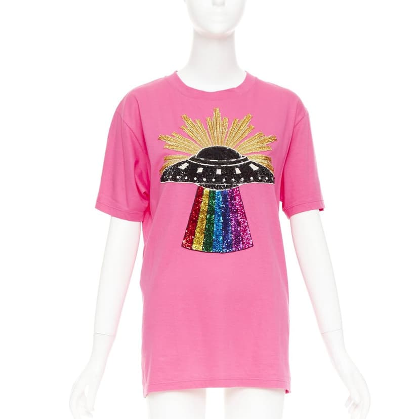Gucci Pink Cotton Top
