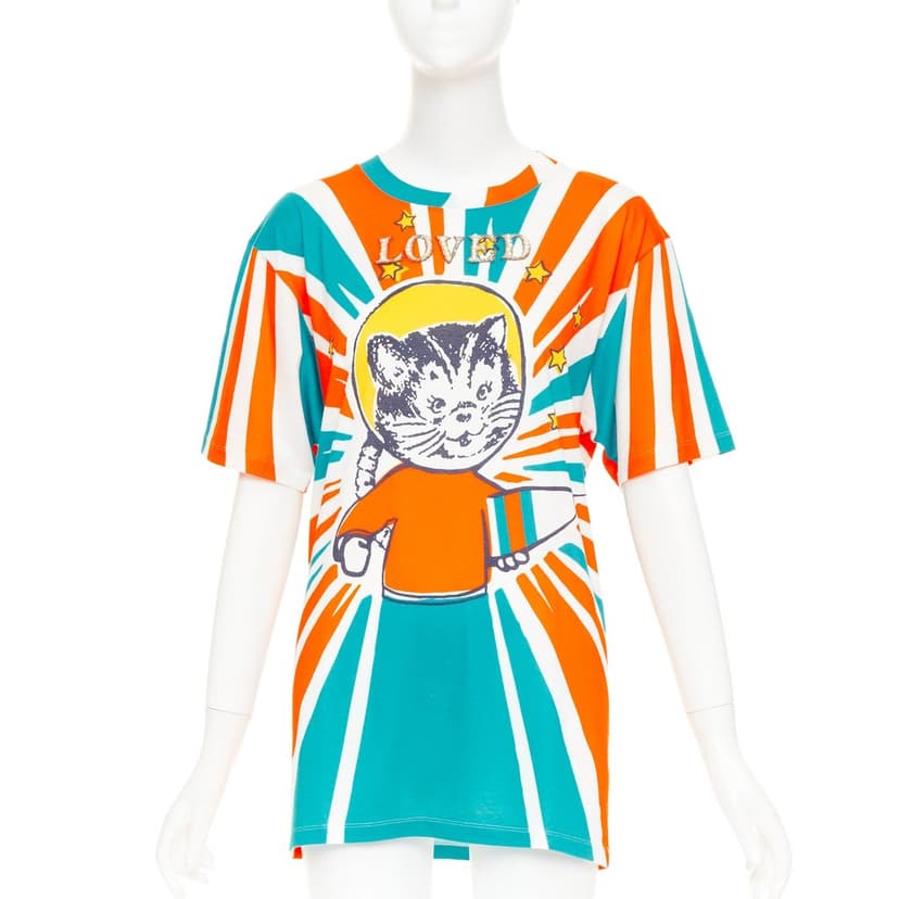 Gucci Orange Cotton Top