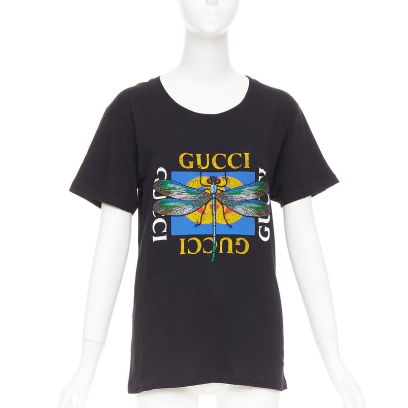Gucci Black Cotton Top