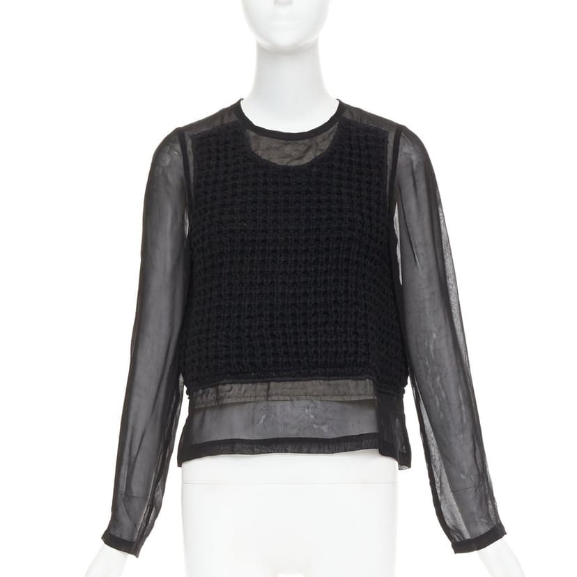 Comme Des Garcons Black Knitwear