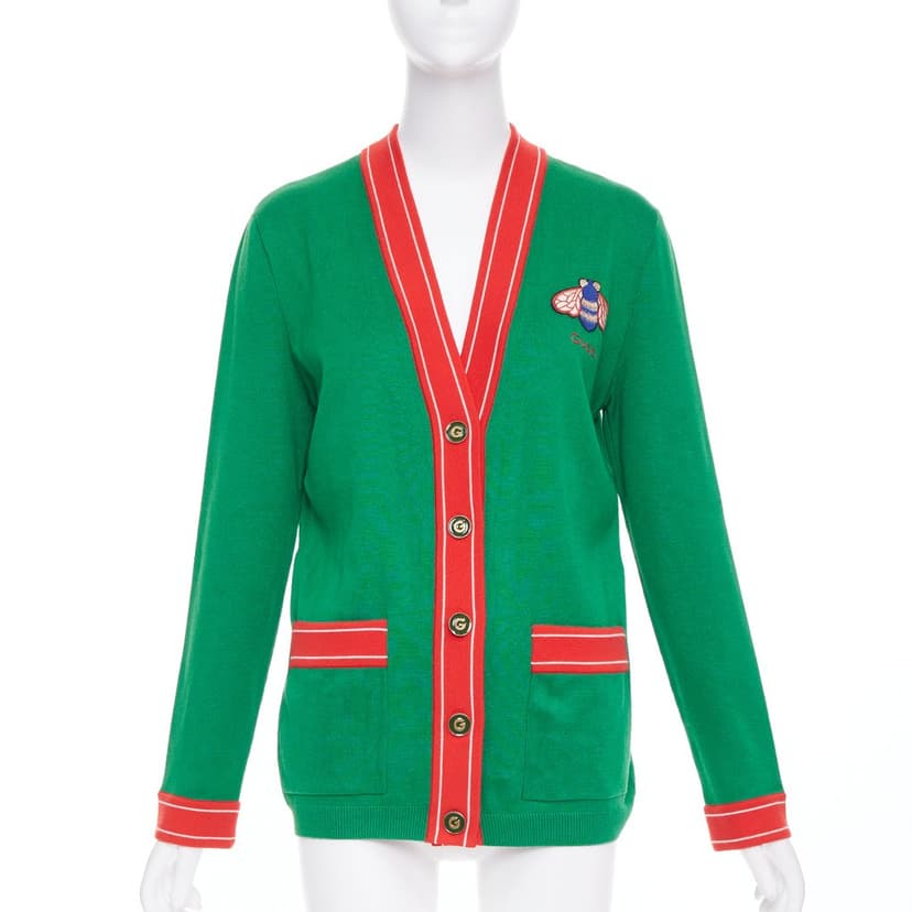 Gucci Green Cotton Knitwear