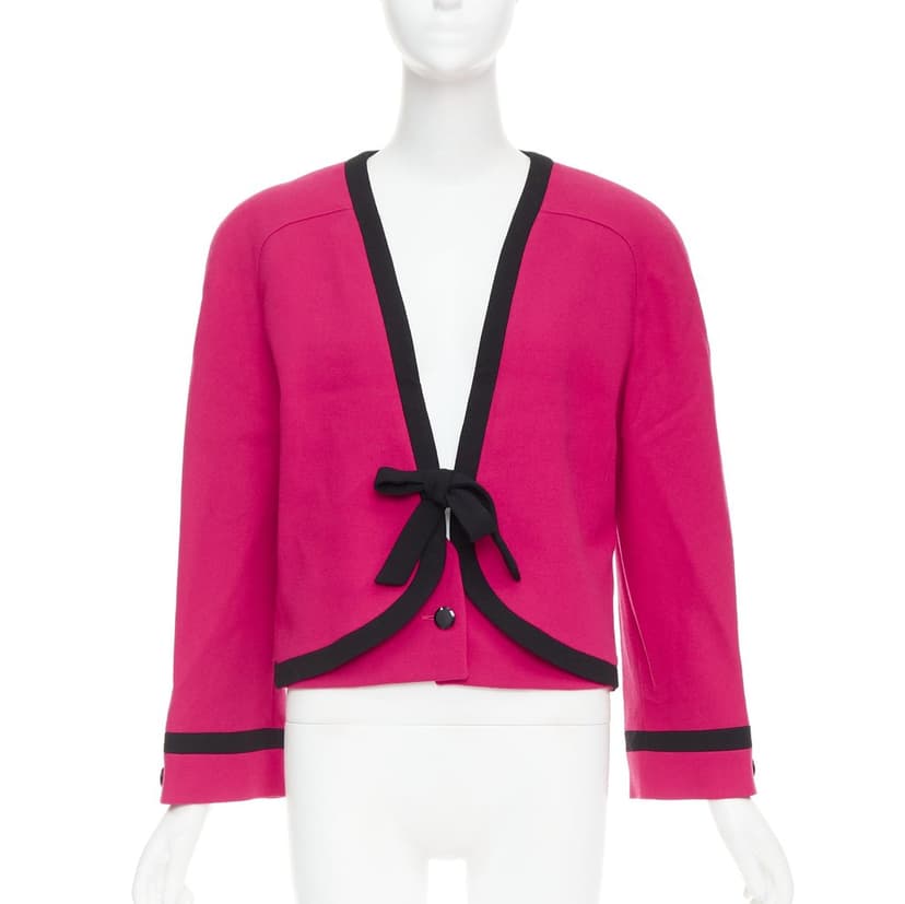 Valentino Pink Wool Jacket