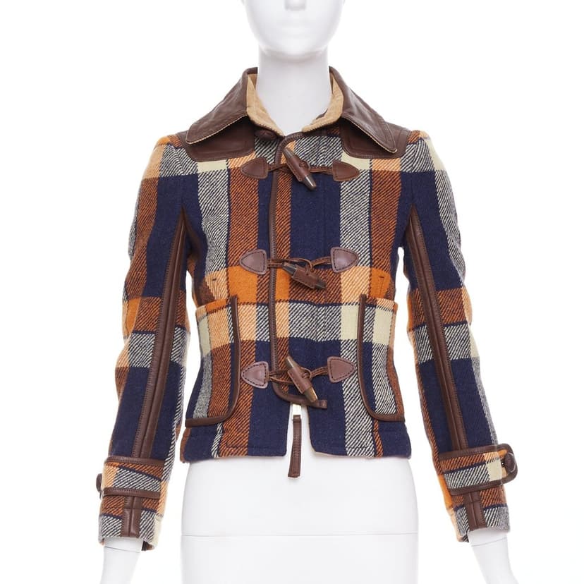 Dsquared2 Brown Wool Jacket