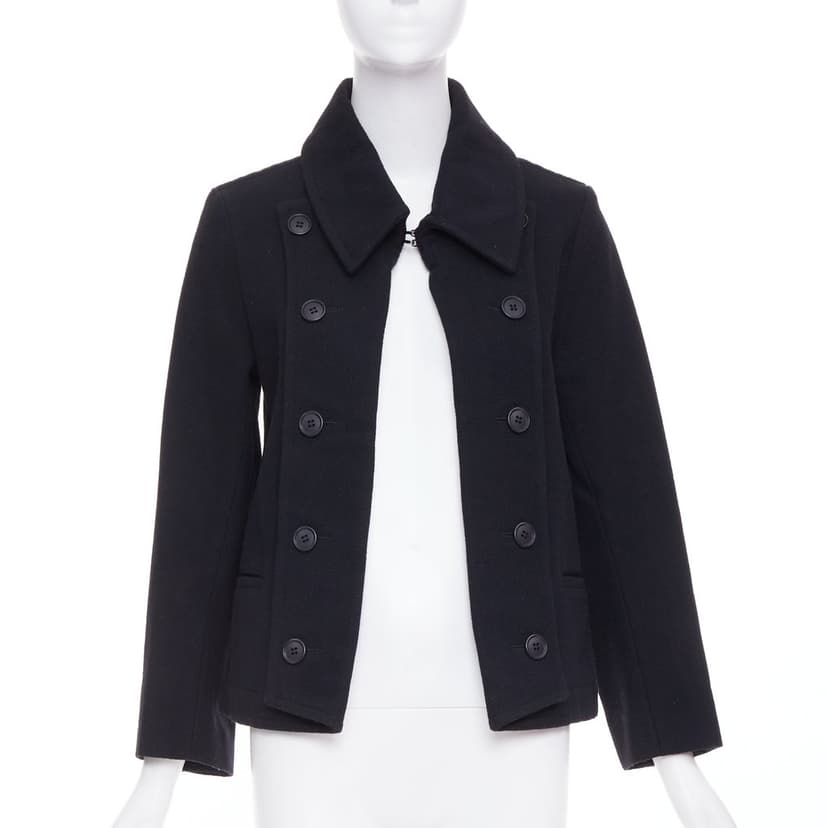 Limi Feu Black Wool Coat